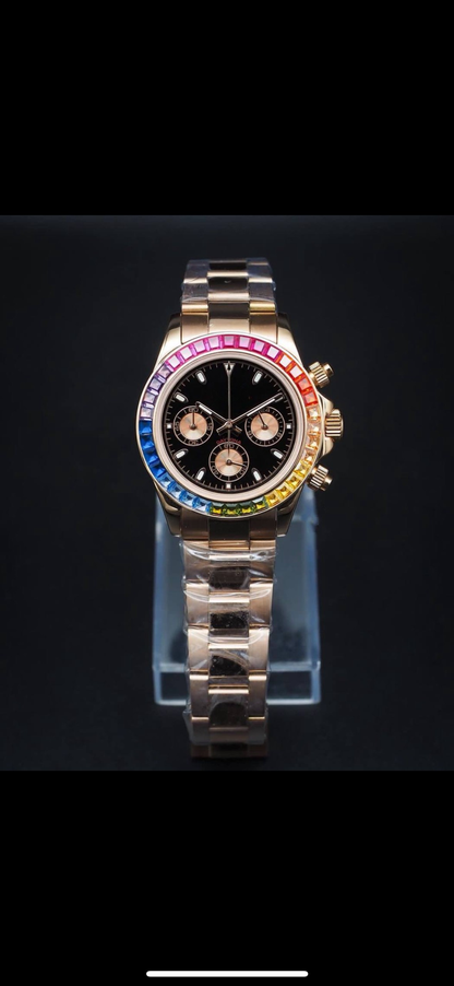 RAINBOW CLASSIC DIAL ROSEGOLD OYSTER ST
