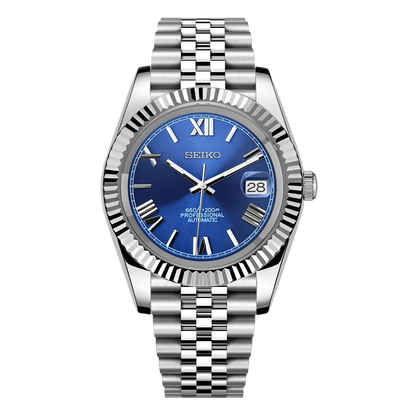 BLUE ROMAN DIAL STEEL SEIKJUST