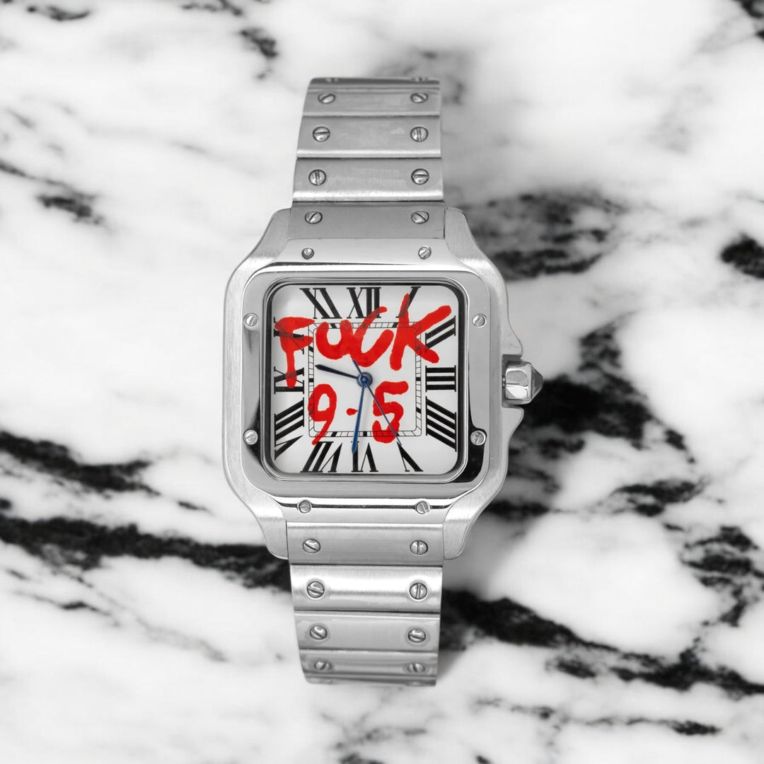 Cadran arabe gris, acier, automatique – Édition Seikmod Lux ​​| Verre saphir | Acier 316L 