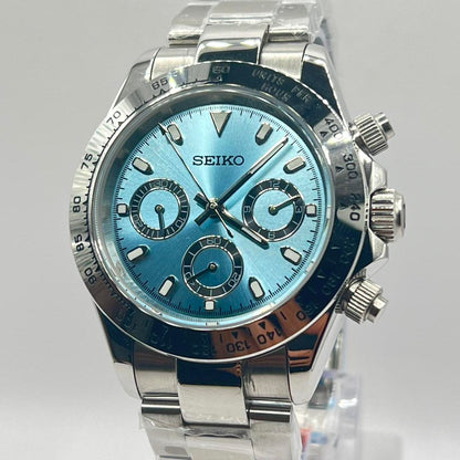 ICE BLUE CLASSIC DIAL STEEL OYSTER ST