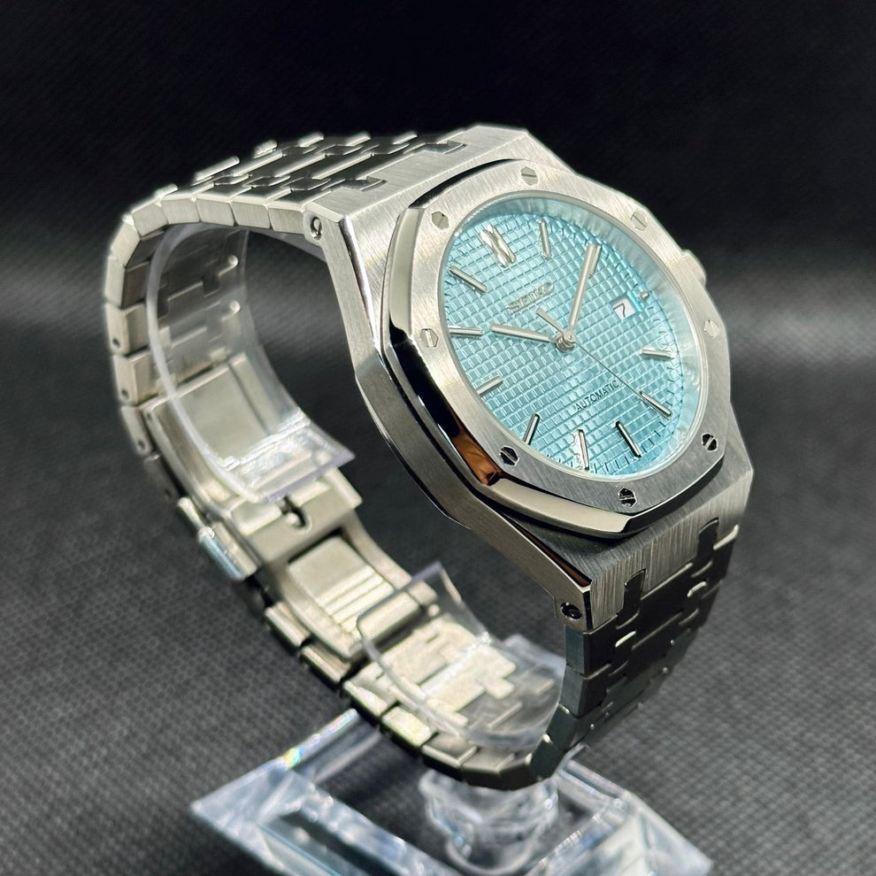 STEEL ICE BLUE SEIKO MOD ROYAL SEIKOAK