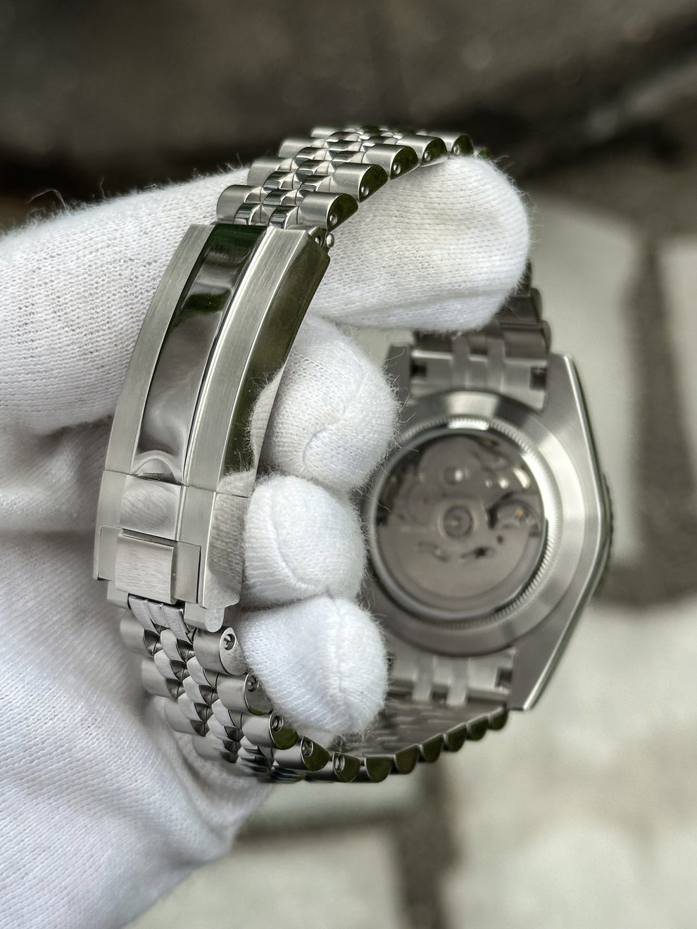 WHITE ROMAN DIAL STEEL SEIKJUST