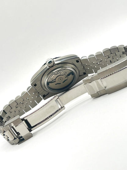 WHITE ARABIC DIAL STEEL SEIKJUST