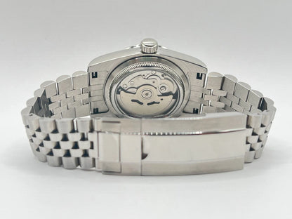 WHITE ARABIC DIAL STEEL SEIKJUST