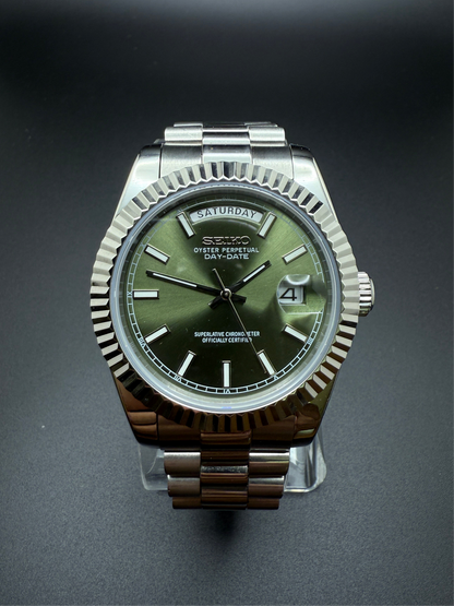 OLIVE STEEL SEIKDATE PRESIDENTAL