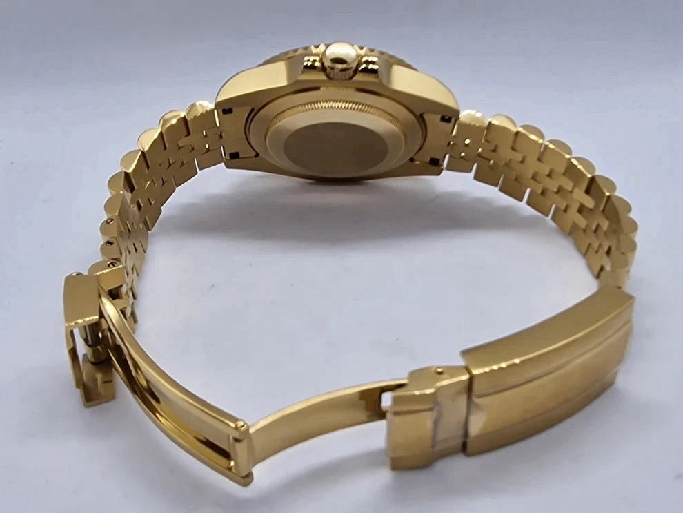 Cadran arabe gris, acier, automatique – Édition Seikmod Lux ​​| Verre saphir | Acier 316L 