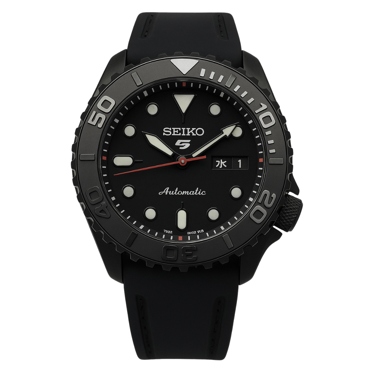 Cadran arabe gris, acier, automatique – Édition Seikmod Lux ​​| Verre saphir | Acier 316L 