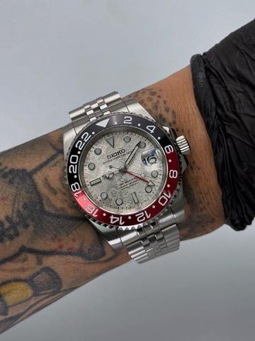 PEPSI GMTEIKO Meteorite Dial