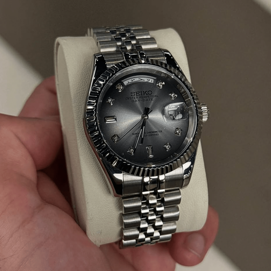 Seiko mod Daydate Style Arabic