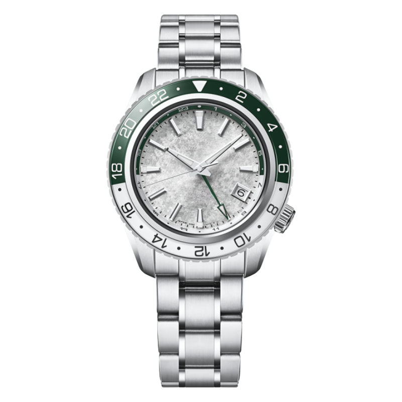 GREEN FROST OYSTER STEEL Seikmod GMTEIKO