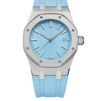 ICE BLUE RUBER STRAP SEIKO MOD ROYAL SEIKOAK