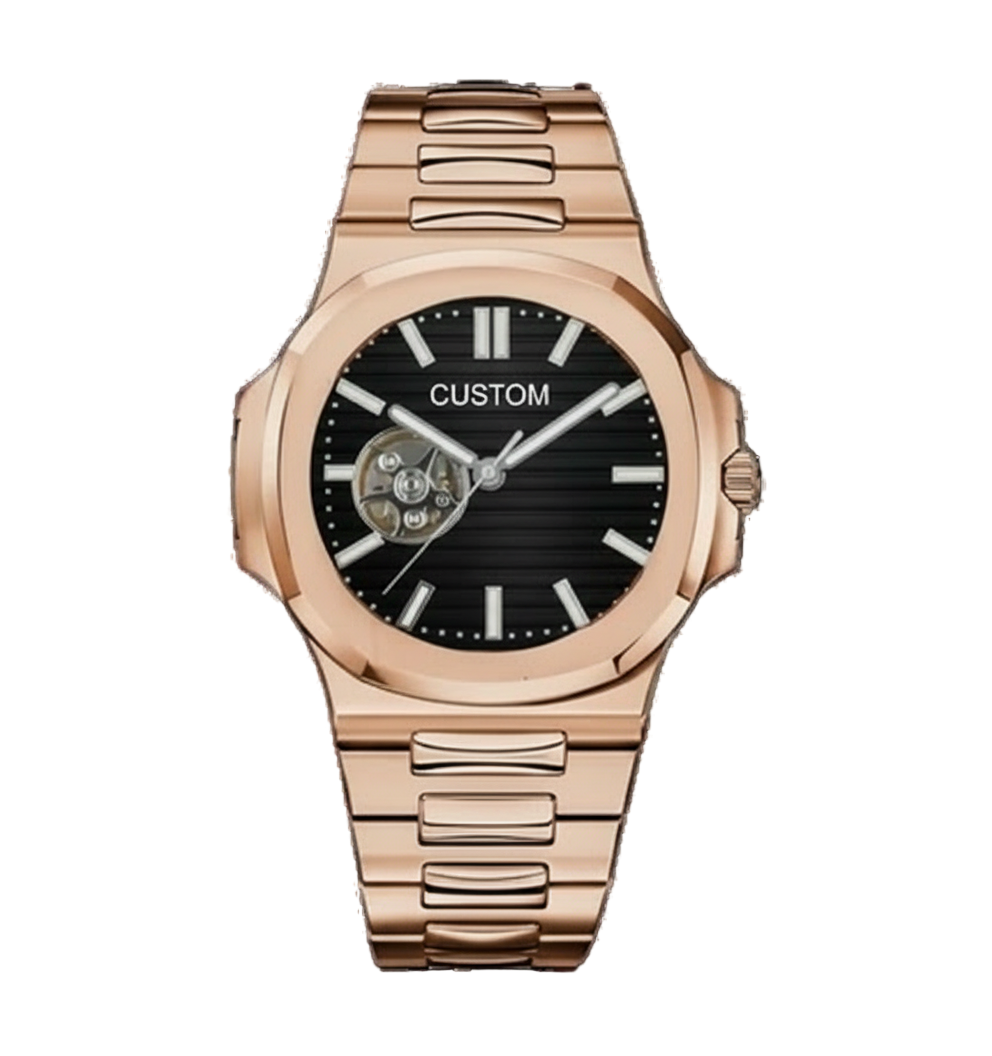 ساعة سيكمود لوكس إيديشن، مينا عربية رمادية، أوتوماتيكية من الفولاذ | كريستال ياقوتي | فولاذ 316L 