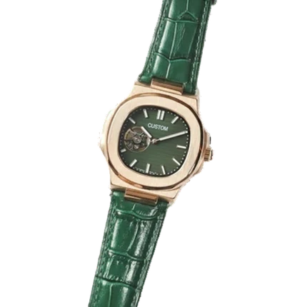 ساعة سيكمود لوكس إيديشن، مينا عربية رمادية، أوتوماتيكية من الفولاذ | كريستال ياقوتي | فولاذ 316L 