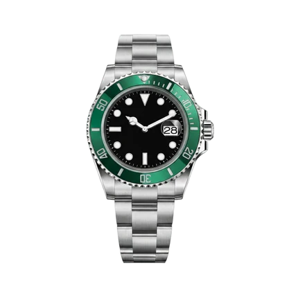 ساعة سيكمود لوكس إيديشن، مينا عربية رمادية، أوتوماتيكية من الفولاذ | كريستال ياقوتي | فولاذ 316L 