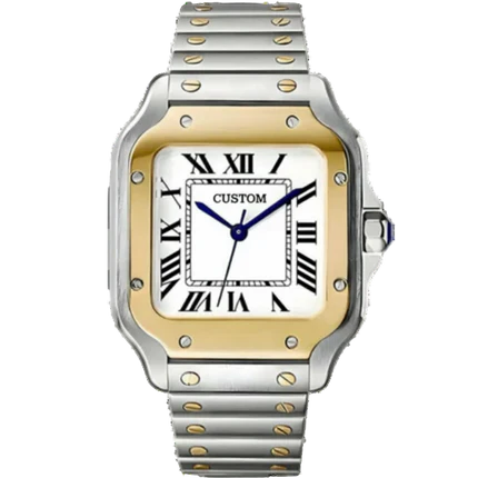 Cadran arabe gris, acier, automatique – Édition Seikmod Lux ​​| Verre saphir | Acier 316L 