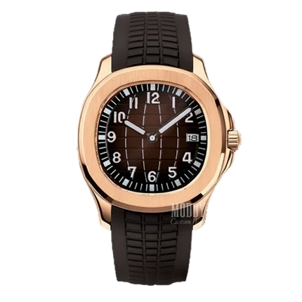 ساعة سيكمود لوكس إيديشن، مينا عربية رمادية، أوتوماتيكية من الفولاذ | كريستال ياقوتي | فولاذ 316L 