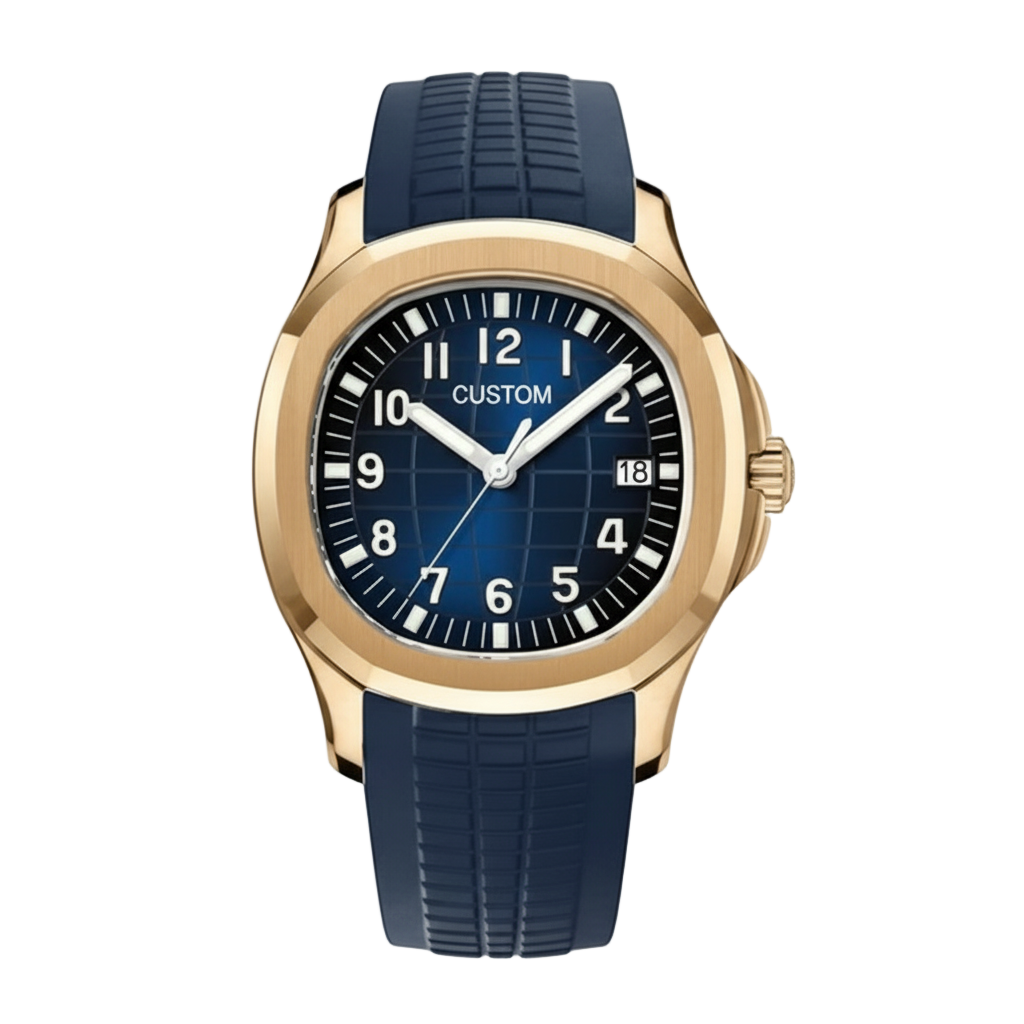 ساعة سيكمود لوكس إيديشن، مينا عربية رمادية، أوتوماتيكية من الفولاذ | كريستال ياقوتي | فولاذ 316L 