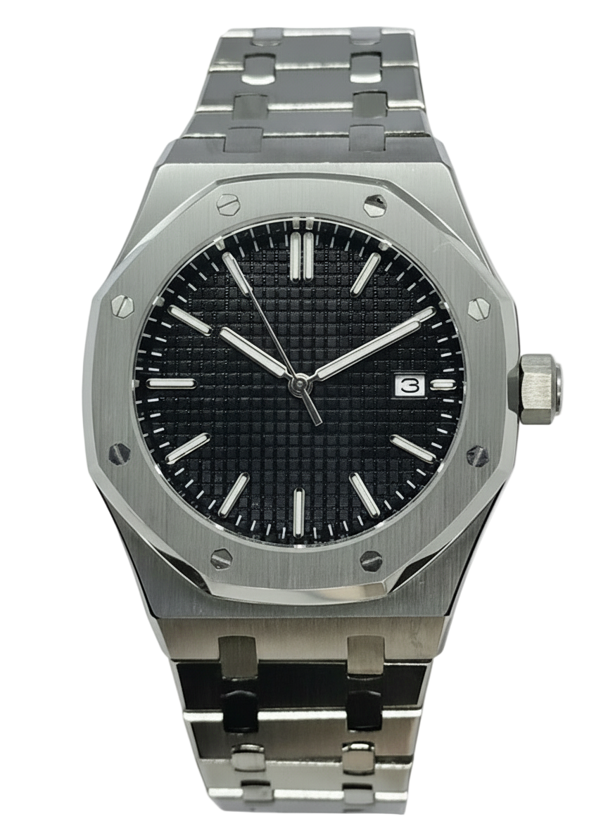 STEEL BLACK SEIKO MOD ROYAL SEIKOAK