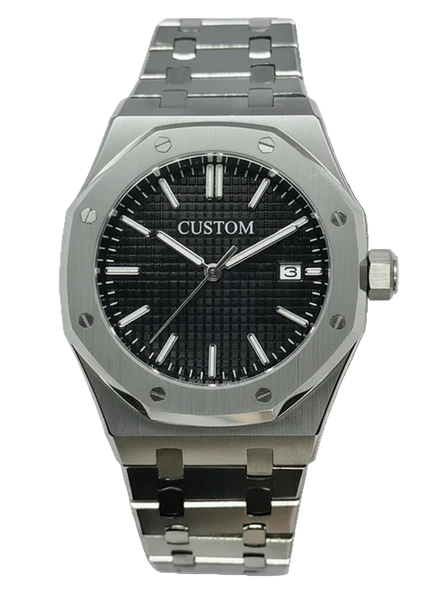 STEEL BLACK SEIKO MOD ROYAL SEIKOAK