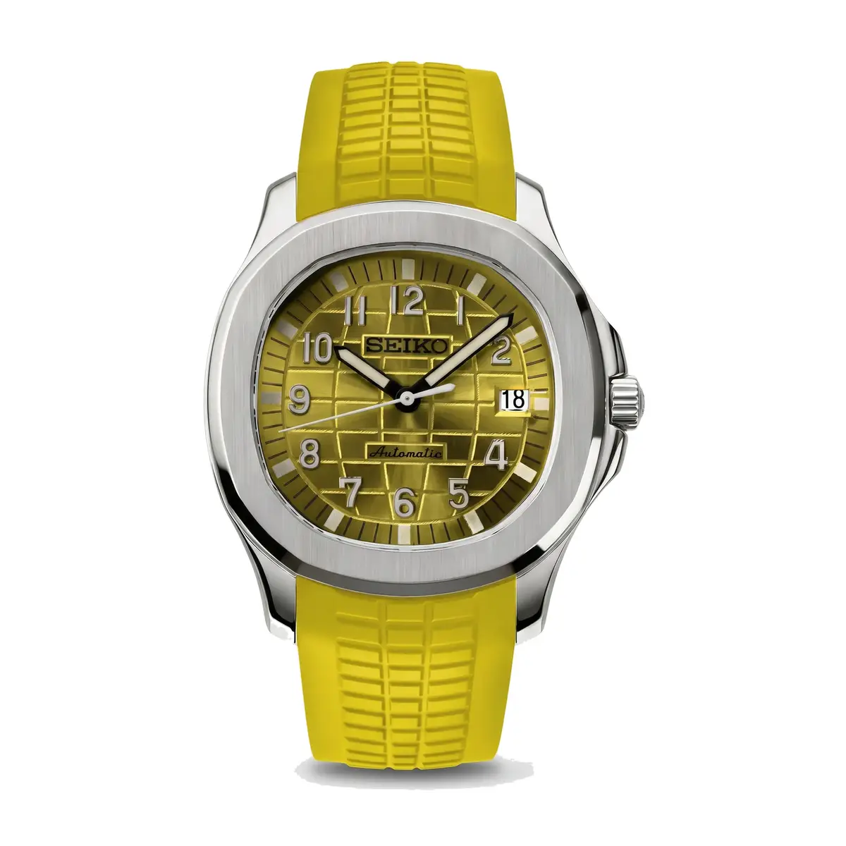Seiko Mod Uhr AQUA MOD - GELB โ MedoMods