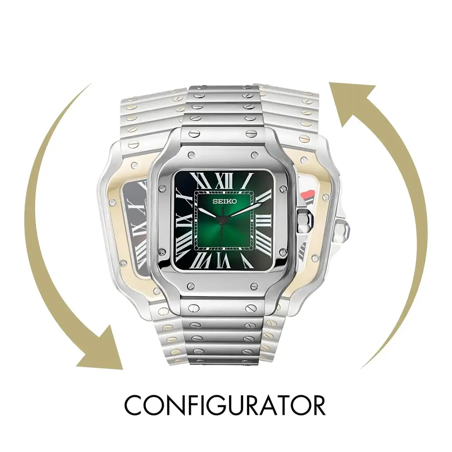 Automatik - 38 mm - Gehäuseboden aus Stahl