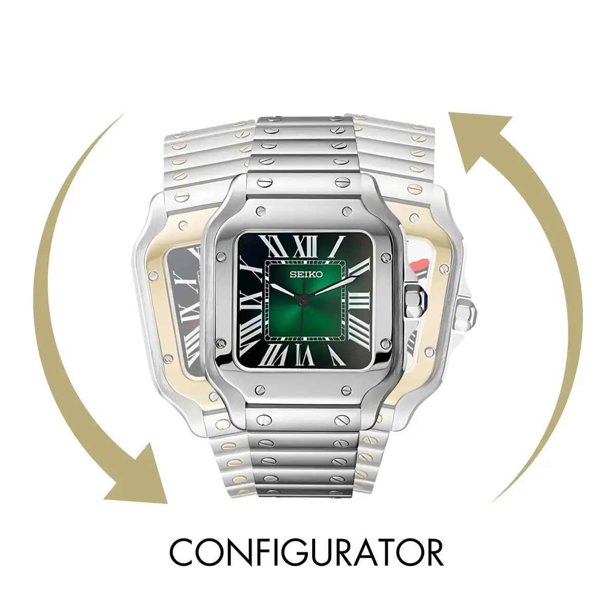 Seiko Mod Konfigurator – 38 mm Gehäuse mit Stahl-Gehäuseboden – MedoMods
