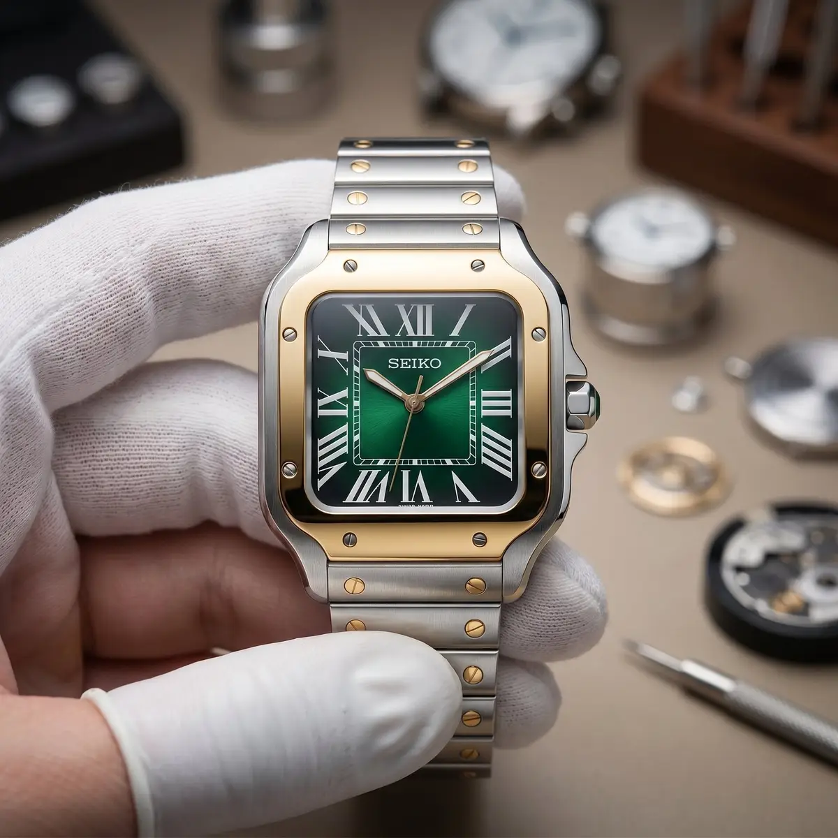 Seiko Mod Konfigurator – 38 mm Gehäuse mit Stahl-Gehäuseboden – MedoMods
