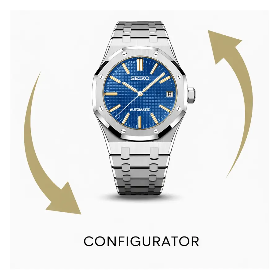 Automatic - 41.5mm - Steel caseback