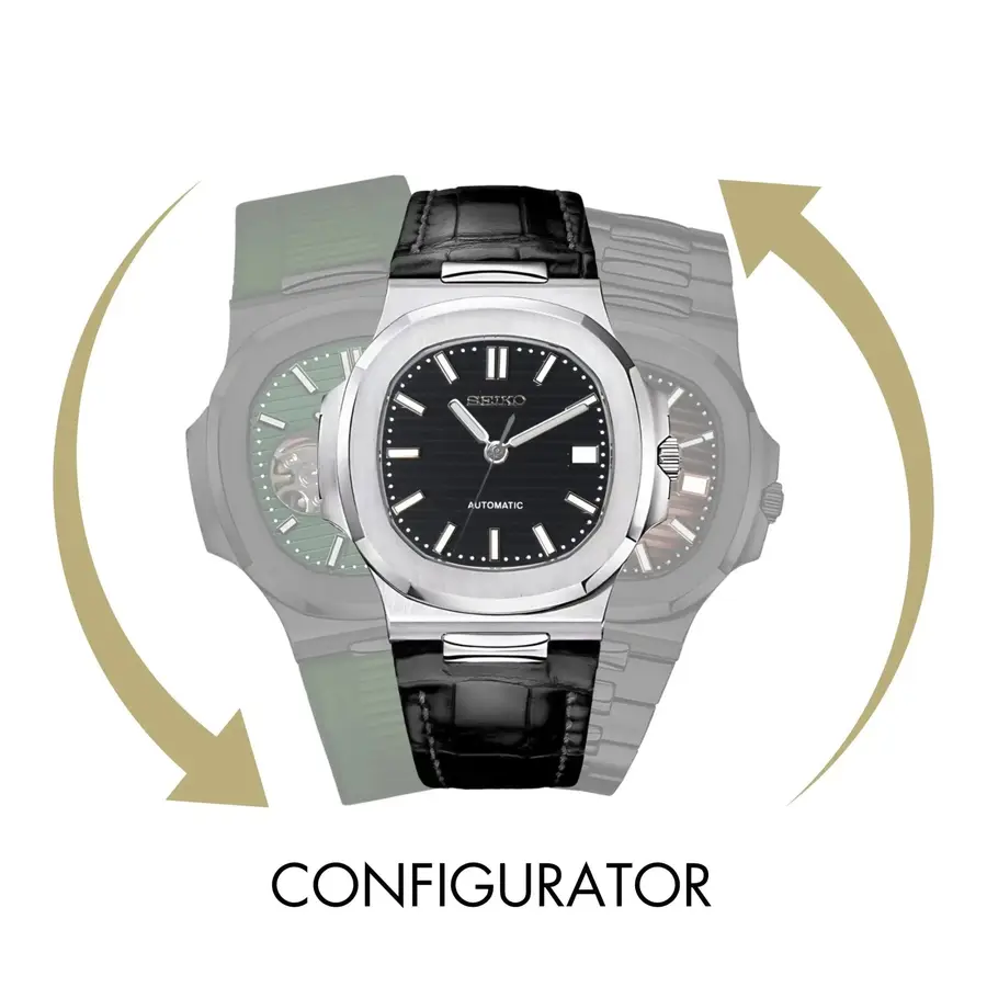 Automatik - 41 mm - Gehäuseboden aus Stahl