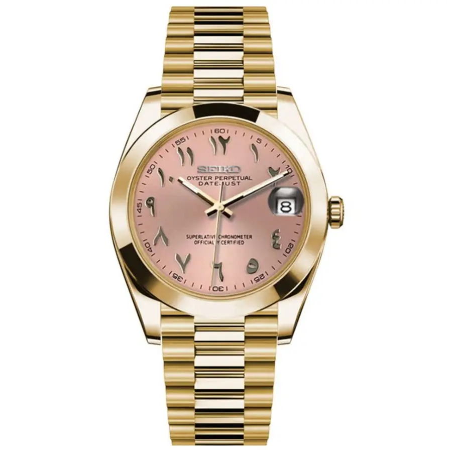 CLASSIC MOD - GOLD & PINK ARABIC