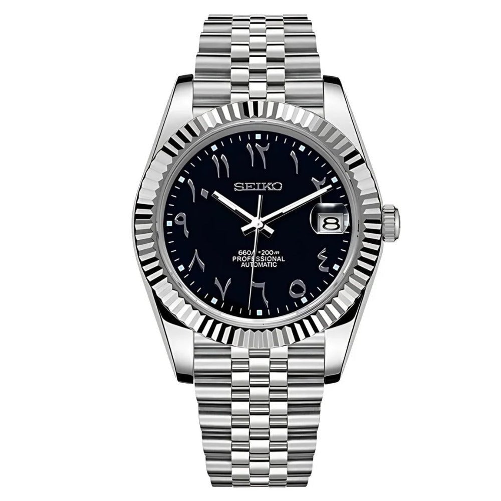 DATE MOD CLASSIC MOD – SCHWARZ, ARABISCHE ZIFFERN