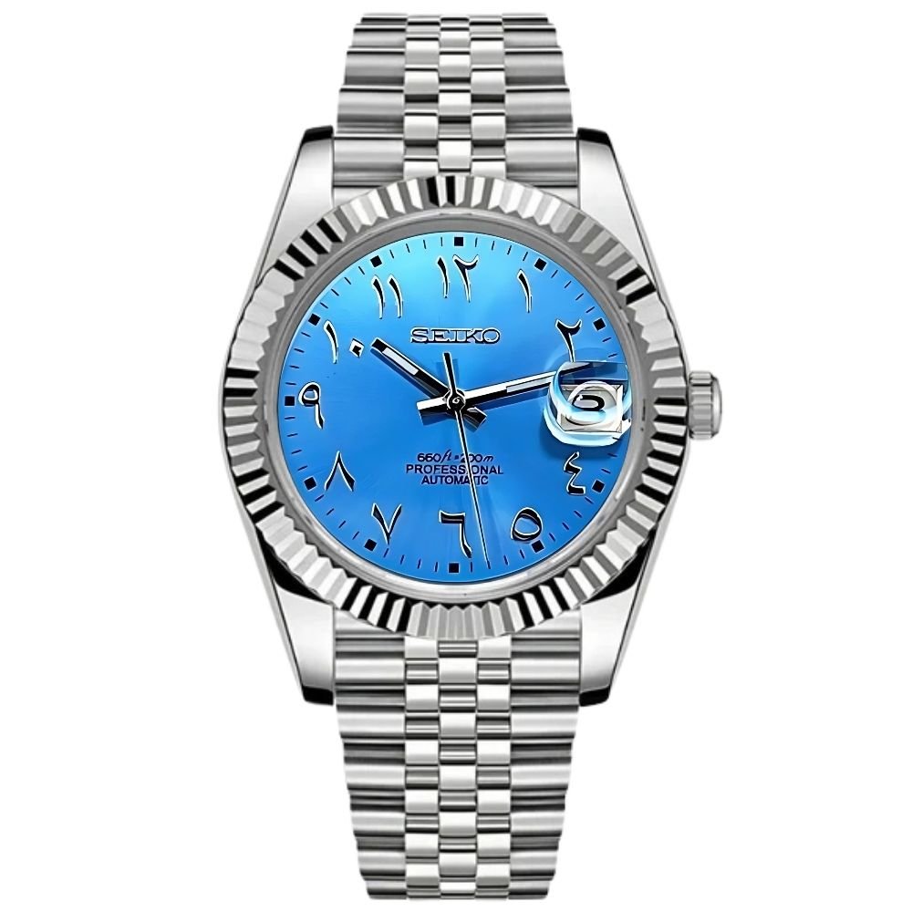 DATE MOD CLASSIC MOD – BLAU, ARABISCHE ZIFFERN