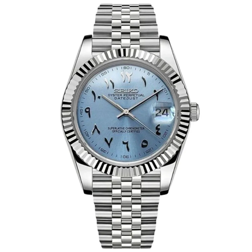 DATE MOD CLASSIC MOD – ICE BLUE ARABIC