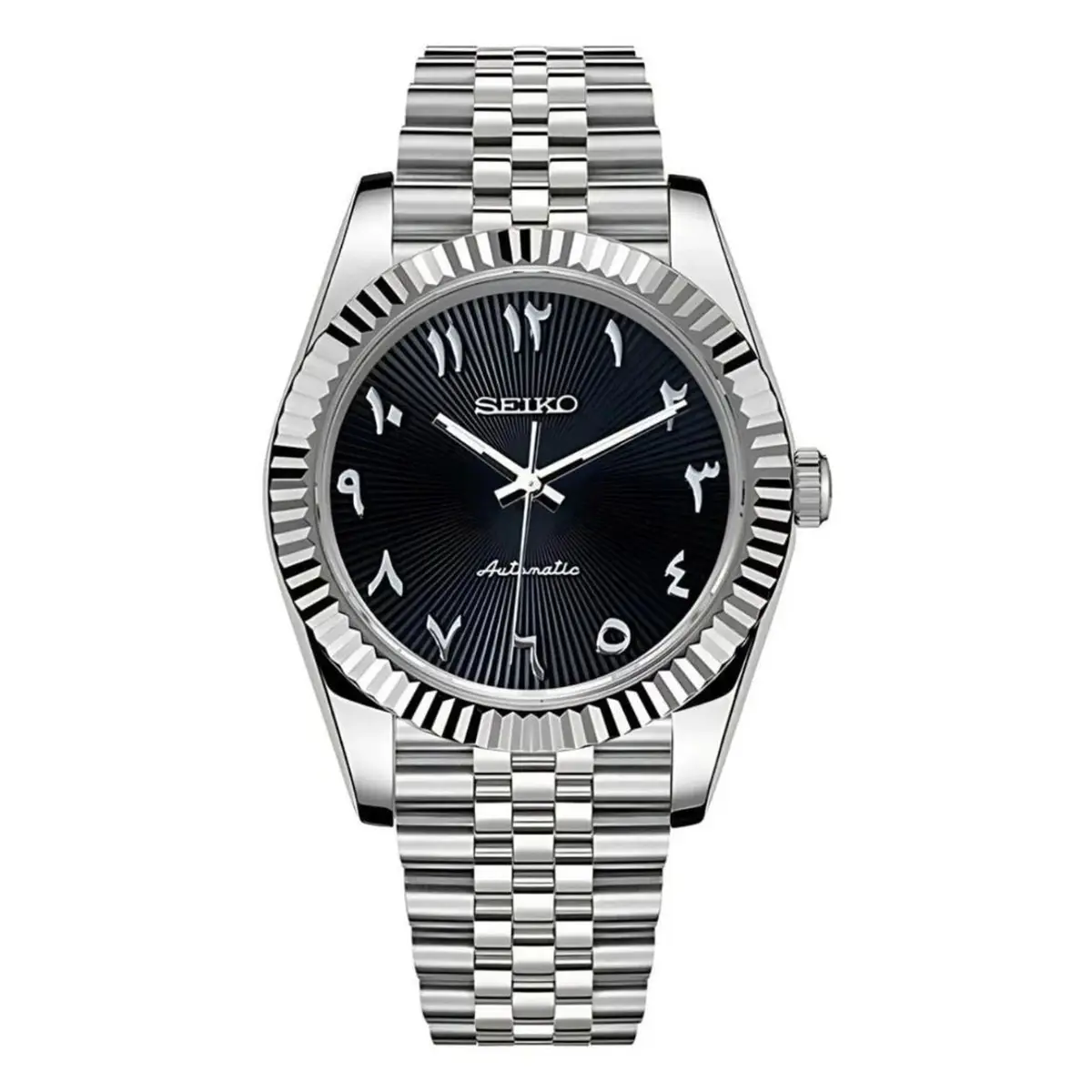 DATE MOD MOD CLASSIC - NOIR TEXTURÉ ARABE – vue 1