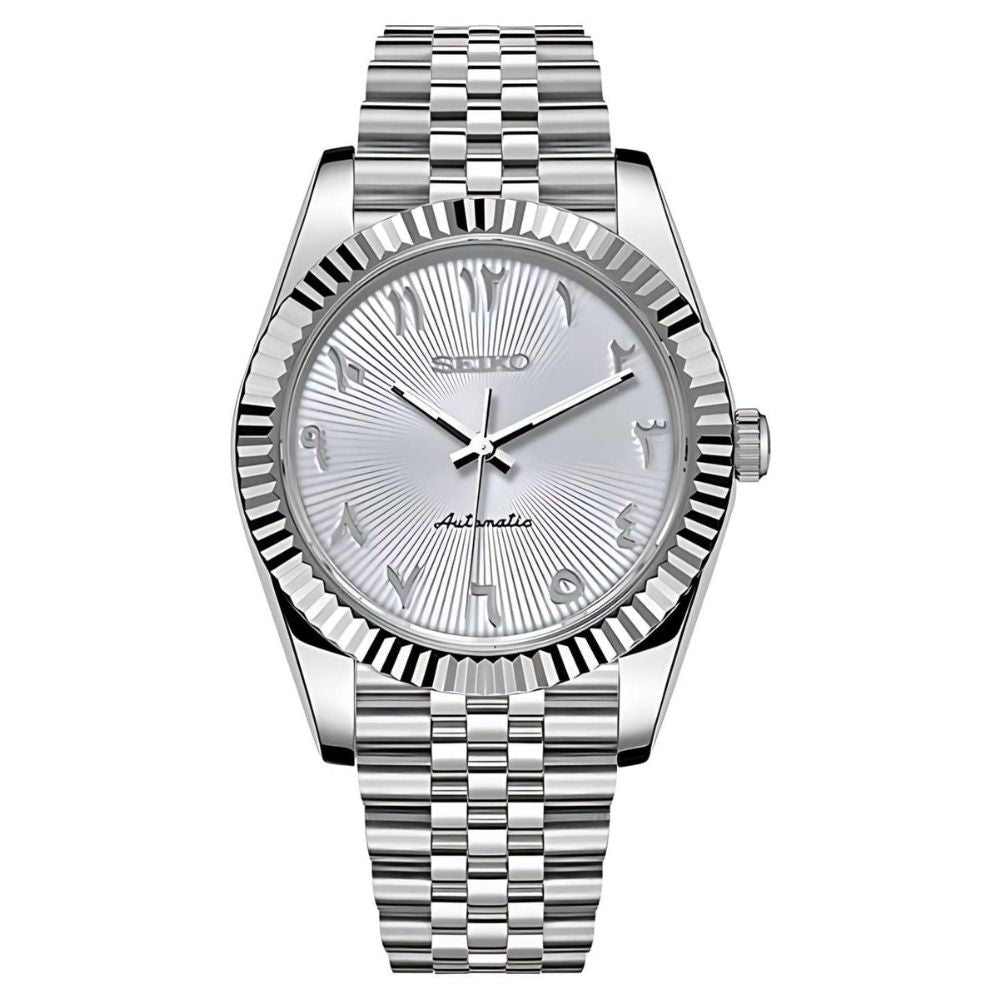 DATE MOD CLASSIC MOD – WEISS, ARABISCHE ZIFFERN