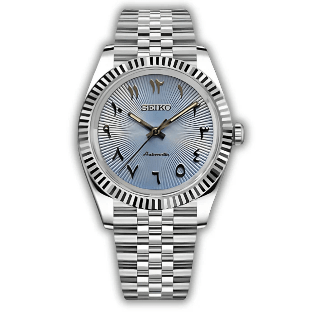 DATE MOD CLASSIC MOD – HELLBLAU, ARABISCHE ZIFFERN