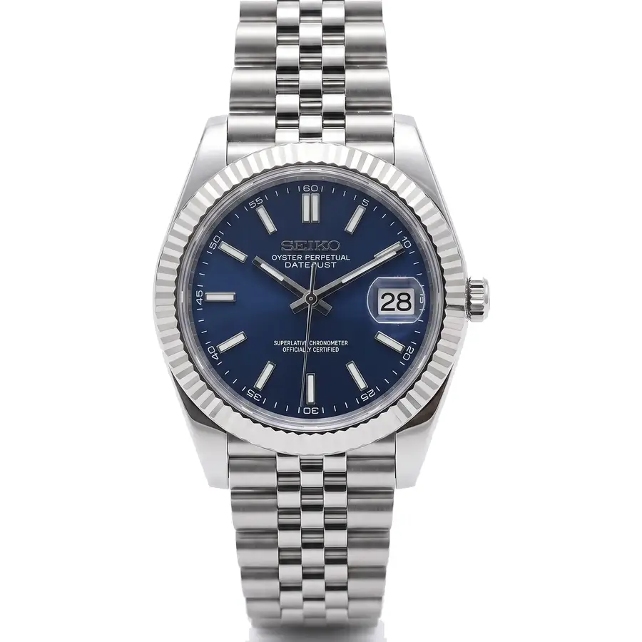 DATE MOD | steel Blue Dial - Automatic