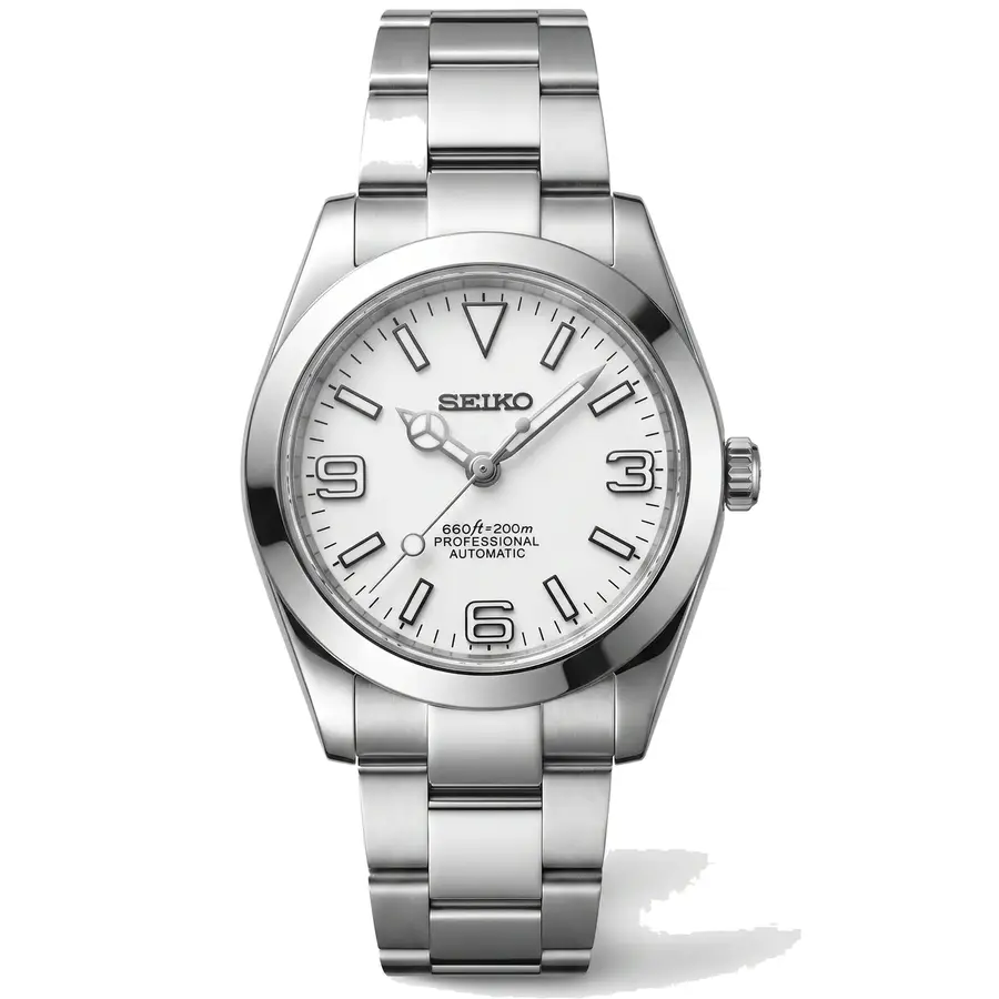 DATE MOD | steel White Dial - Automatic