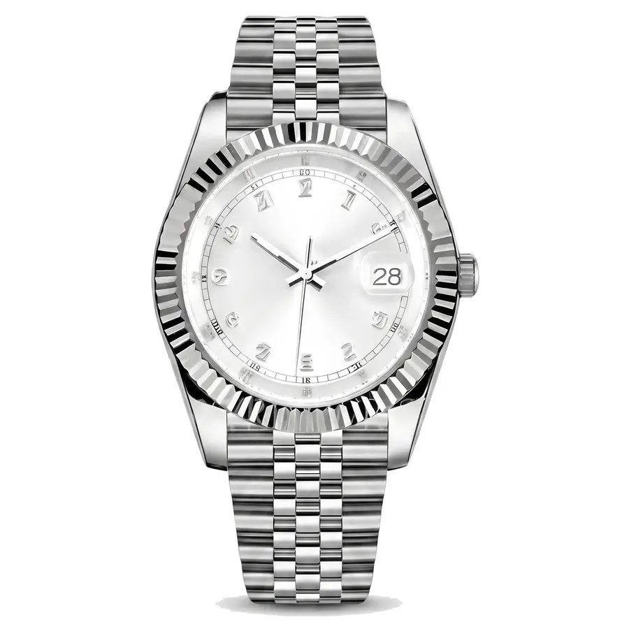 DATE MOD | steel White Texture Dial - Automatic