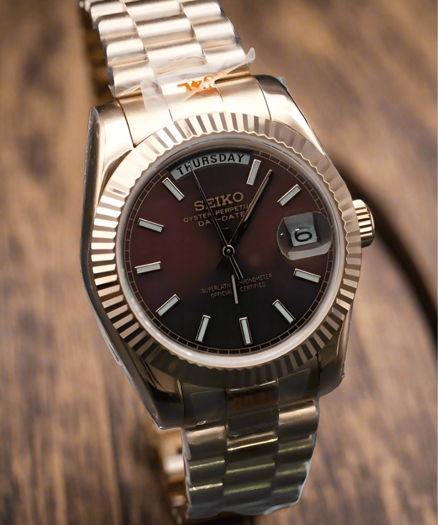 DAY MOD - Cadran marron dégradé •⁠ Automatique