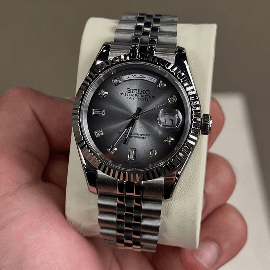 DAY MOD – Graues arabisches Tagesrad • Automatik