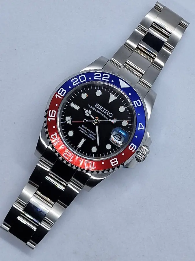 GMT MOD | Pepsi - Oyster - Automatique