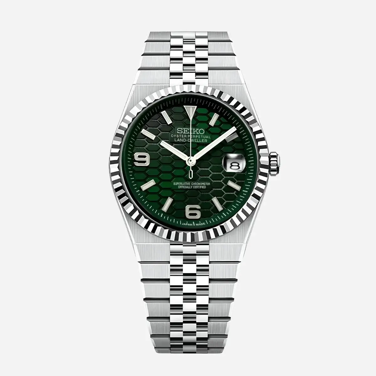 Seiko Mod Uhr LAND MOD – GRÜN – MedoMods