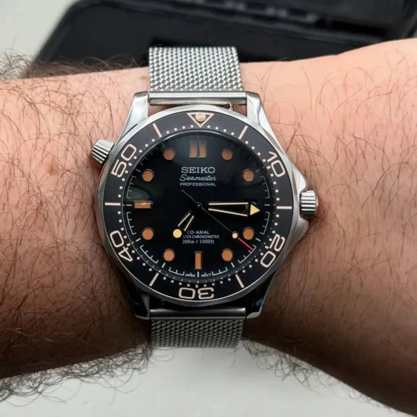 Seiko Mod Uhr MASTER MOD – BRAUN – Ansicht 10 – MedoMods