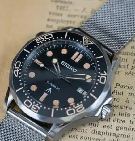 Seiko Mod Uhr MASTER MOD – BRAUN – Ansicht 3 – MedoMods