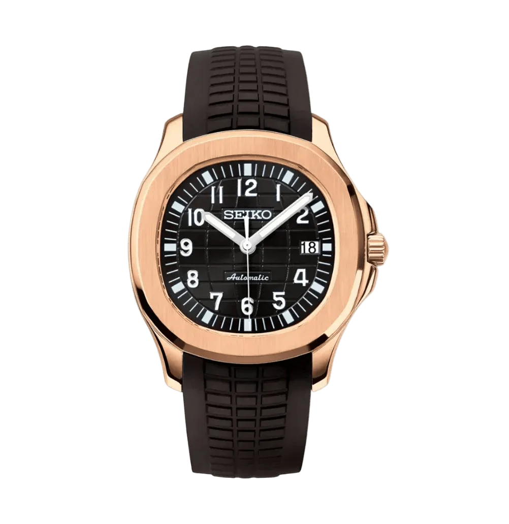 NAUT MOD | Black (Rose Gold Tone) - Automatic