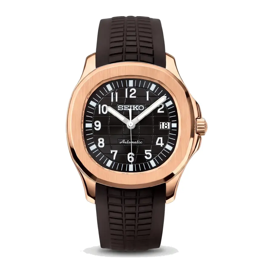NAUT MOD | Black (Rose Gold Tone) - Automatic