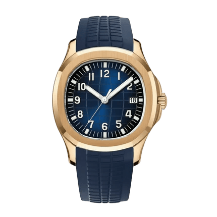NAUT MOD | Blau (Roségold-Farbton) – Automatik