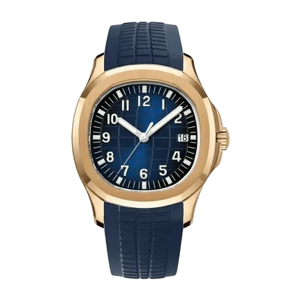 NAUT MOD | Blu (finitura oro rosa) - Automatico