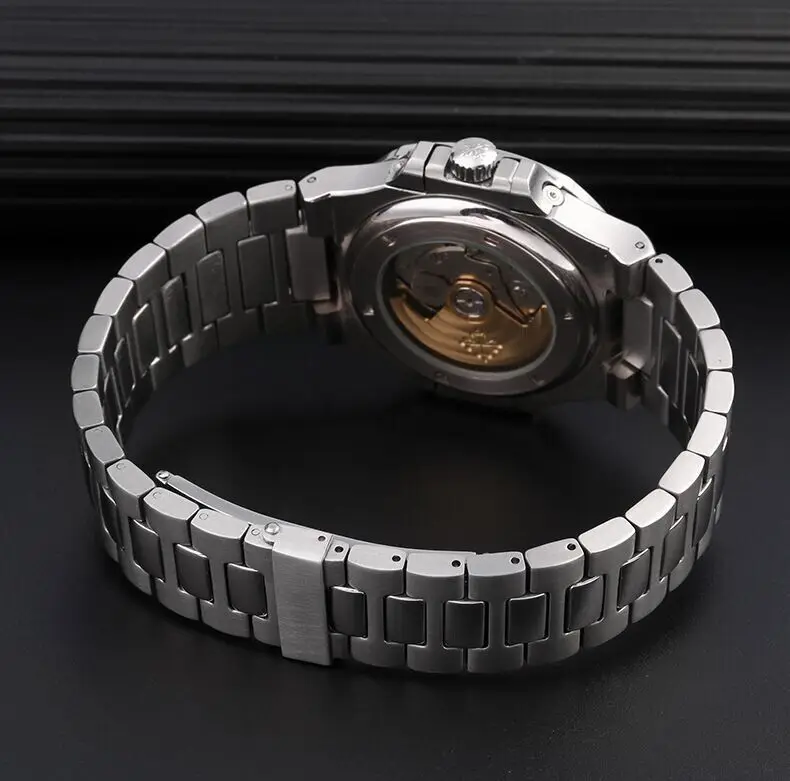 Seiko Mod Uhr NAUT MOD Armband – Edelstahl 316L – Ansicht 2 – MedoMods